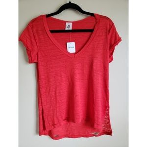 Free people v neck tee NWT